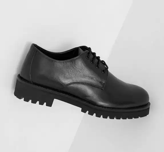 Answear Lab - Pantofi de piele negri de femei